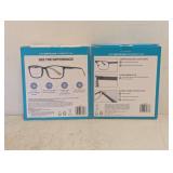 (2) NEW FOSTER GRANT +1.75 READING GLASSES 3PK