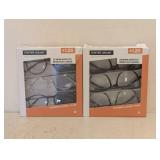 (2) NEW FOSTER GRANT +1.25 READING GLASSES 3PK