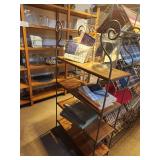 Wood Shelf / Metal Frame Baker