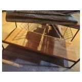 Wood Shelf / Metal Frame Baker