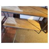 Wood Shelf / Metal Frame Baker