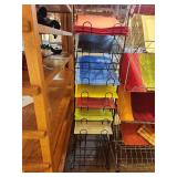 Metal Wire Display Rack for Folder/Paper/Placemat 7-tier 13" x 16" x 55"