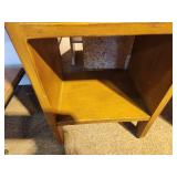 Stained Wood Book Case 14" x 10" x 34"