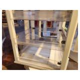 Plastic Retail Display Greeting Card Rack with Clear Plastic Shelves 21" x 21" x 70"