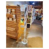 Clear Acrylic Retail Card Display 16" x 16" x 62"