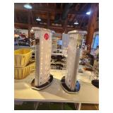 Lot of (2) Sunglass Retail Display Rack 16" x 8" x 27"