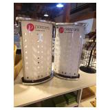 Lot of (2) Sunglass Retail Display Rack 16" x 8" x 27"