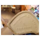 Lot of (2) Whisky Decanters - 1974 Erza Brooks Commemorative American Legion 56th National Convention Miami Beach, 1970 Erza Brooks Marlin Sailfish Nautical