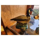 Lot of (2) Whisky Decanters - Great Canadian Honker, Erza Brooks Setter Hunting Dog