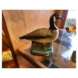 Lot of (2) Whisky Decanters - Great Canadian Honker, Erza Brooks Setter Hunting Dog