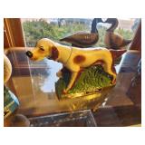 Lot of (2) Whisky Decanters - Great Canadian Honker, Erza Brooks Setter Hunting Dog