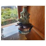 1974-1975 Jim Beam Ducks Unlimited Mallard Duck Whisky Decanter
