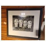 Minneapolis Baseball Players 1926 Framed Contemporary Print of Original Turn of the Century Image from the Minnesota Historical Society Archive 21" x 18"