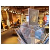 Clear Acrylic Rotating Display Spinner Stand 25" x 9"