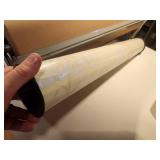 Paper Roll Dispenser and Cutter with (2) Full Rolls of Paper + One Partial Roll