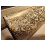 Paper Roll Dispenser and Cutter with (2) Full Rolls of Paper + One Partial Roll