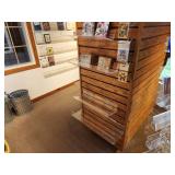 Lot of (30) Acrylic Slat Wall Shelves