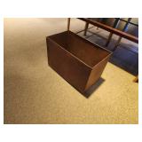 Vintage Metal Storage Container 14" x 8" x 9"