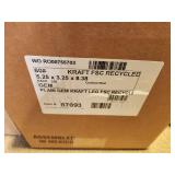 Lot of (137) Kraft Paper Gift Bags 5 1/4" x 3 1/4" x 8-3/8"