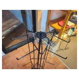 Heavy Duty Oil Cloth - Red with Flower Print 8