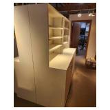 Commercial Wooden Storage Cabinet / Hutch Combination Unit 2-door/4+2-drawer 3