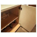 Commercial Wooden Storage Cabinet / Hutch Combination Unit 2-door/4+2-drawer 3