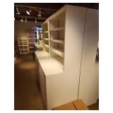 Commercial Wooden Storage Cabinet / Hutch Combination Unit 2-door/4+2-drawer 3