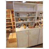 Commercial Wooden Storage Cabinet / Hutch Combination Unit 2-door/4+2-drawer 3