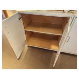 Commercial Wooden Storage Cabinet / Hutch Combination Unit 2-door/4+2-drawer 3