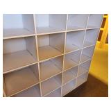 Cube Shoe / Accessory Storage Organizer 30-bin 43 1/2" x 8" x 29"