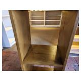 Wooden Book Case 4-shelf 14" x 10" x 58"