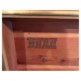 Vintage Lane Cedar Waterfall Chest Vintage Lane Cedar Waterfall Chest