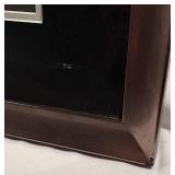 Dale Earnhardt Sr & Jr Black and White framed print Dale Earnhardt Sr & Jr Black and White framed print