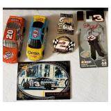 Dale Earnhardt Sr. Jewelry/Trinket Box with Sports Cards and other items Dale Earnhardt Sr. Jewelry/Trinket Box with Sports Cards and other items