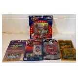 Lot of Five NASCAR Matchbox Size Cars in Boxes Lot of Five NASCAR Matchbox Size Cars in Boxes