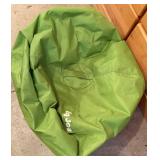 2 Big Joe Bean Bag Chairs and 1 Foot Stool Bean Bag 2 Big Joe Bean Bag Chairs and 1 Foot Stool Bean Bag