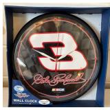 Dale Earnhardt Sr Battery Powered #3 NASCAR Wall Clock Dale Earnhardt Sr Battery Powered #3 NASCAR Wall Clock