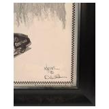 Framed Print of Dale Earnhardt Sr. Framed Print of Dale Earnhardt Sr.