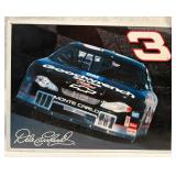 Metal Sign Displaying Dale Earnhardt's #3 Chev Monte Carlo Metal Sign Displaying Dale Earnhardt's #3 Chev Monte Carlo