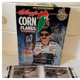 1995 Kellogg's Corn Flakes Box and Note Cards of Dale Earnhardt Sr. 1995 Kellogg's Corn Flakes Box and Note Cards of Dale Earnhardt Sr.