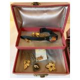 Vintage Jewelry Boxes with Costume Jewelry Vintage Jewelry Boxes with Costume Jewelry