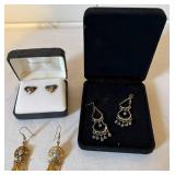 Three Pair of Earrings Three Pair of Earrings