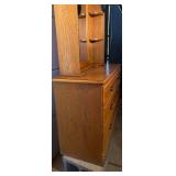 Six Drawer Dresser with Removable Mirrored Hutch Top Six Drawer Dresser with Removable Mirrored Hutch Top