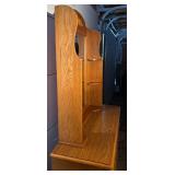 Six Drawer Dresser with Removable Mirrored Hutch Top Six Drawer Dresser with Removable Mirrored Hutch Top