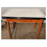 Vintage Enamel Top Kitchen Table Vintage Enamel Top Kitchen Table