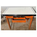 Vintage Enamel Top Kitchen Table Vintage Enamel Top Kitchen Table