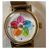 Vintage Le Jour Time Co. 'Color Wheel' Wristwatch Vintage Le Jour Time Co. 'Color Wheel' Wristwatch