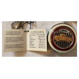 Vintage Franklin Mint Ford Themed Pocket Watch Vintage Franklin Mint Ford Themed Pocket Watch