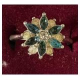 Three Vintage Costume Jewelry Rings Three Vintage Costume Jewelry Rings