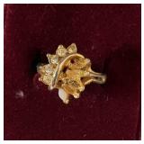 Lot of 4 Vintage Costume Jewelry Rings Lot of 4 Vintage Costume Jewelry Rings